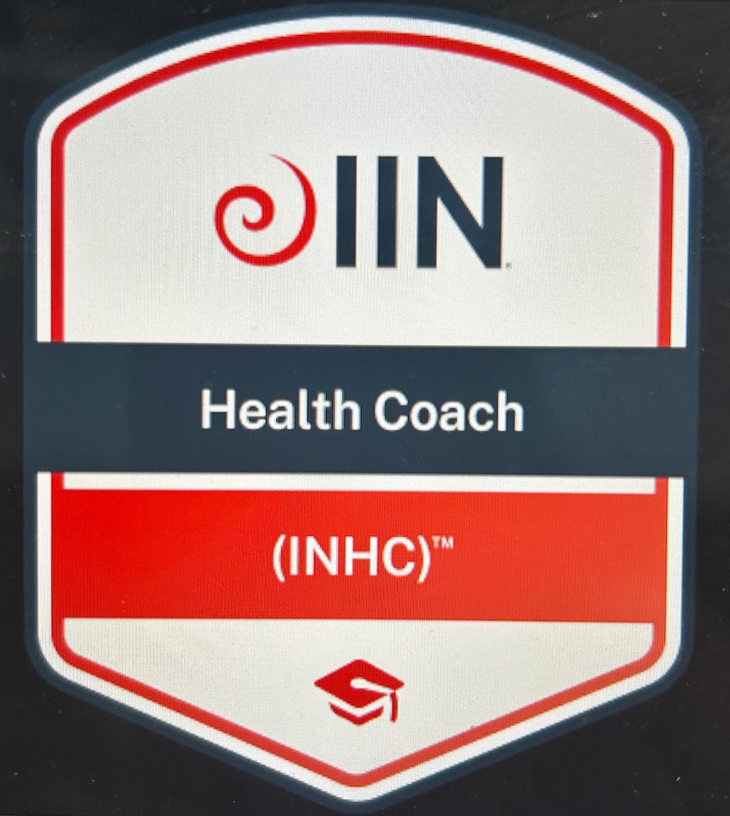 Distintivo Health Coach (INHC) de IIN
